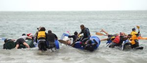 TENBY BOXING DAY SWIM RAFT RACE